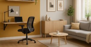 Kontor i stuen